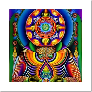 Dosed in the Machine (19) - Trippy Psychedelic Art Posters and Art